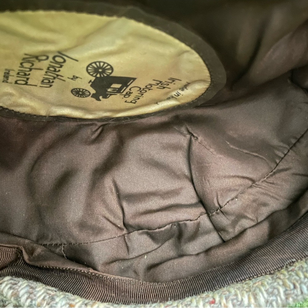 Antique Jonathan Richard Tweed Newsboy Cap - Picture 8 of 13